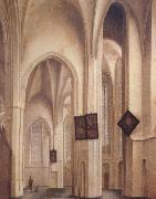 Church Interior in Utrecht Pieter Jansz Saenredam